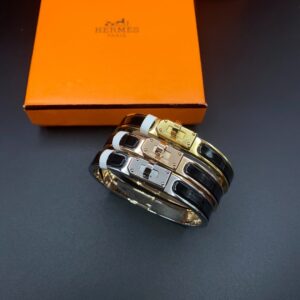 Hermes horse motif bracelet