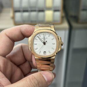 3K rose gold women's Audemars Piguet 7118 white dial