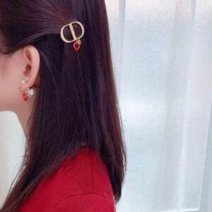 Dior Dedicated CD Earring in Soft Tone Pearl