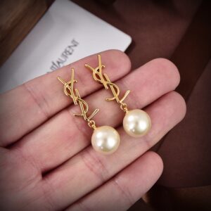 YSL letter earring