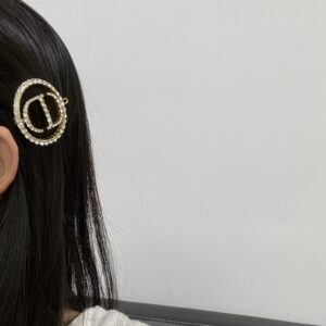 Dior Dedicated CD Earring in Soft Tone Pearl
