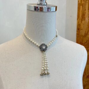 Dior Dedicated CD Earring in Soft Tone Pearl