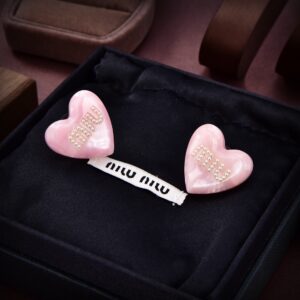 MIUMIU Letter Earrings