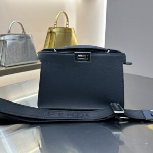 Fendi new men's peekaboo hand bag with sophisticated design