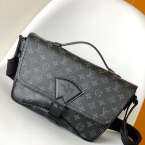 Montsouris messenger bag with Epi pattern
