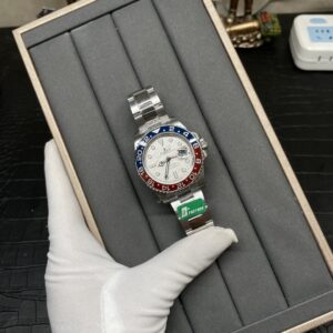 Rolex Datejust with red blue ceramic