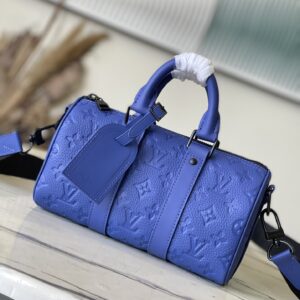 Monogram Taurillon Leather Keepall Bag