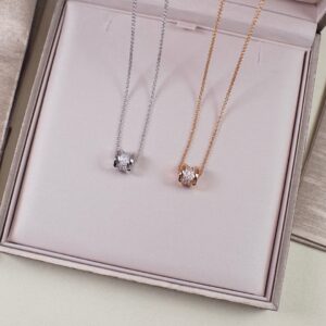 B Zero full diamond small waist necklace