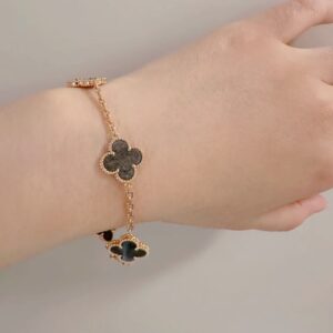 Silver bracelet five