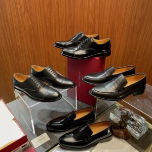 Collection of luxury shoes
