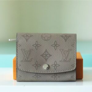 M62542 Light Brown Pierced Mahina Wallet