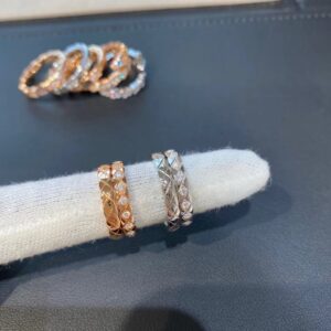 Chanel Narrow Grid Ring