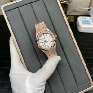 Royal Oak 15454FrostedGold 37mm with integrated 3120 caliber