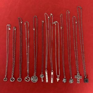 Gucci silver necklace