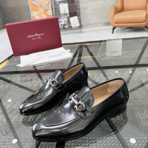 Men's genuine leather sole formal shoe