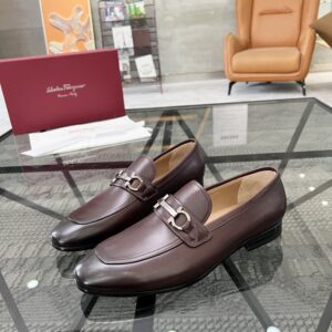 Men's genuine leather sole formal shoe