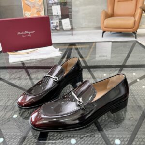 Men's genuine leather sole formal shoe