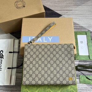 Yellow PVC GG handbag