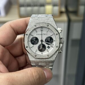 AP Frosted Gold Chronograph Watch