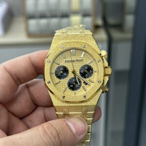 OMF frost gold Audemars Piguet chronograph