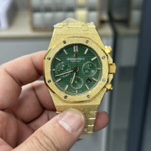 OMF frost gold Audemars Piguet chronograph