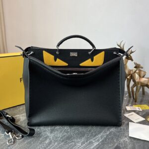 Fendi men's series business briefcase