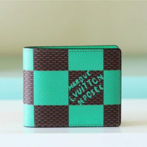 Compact Wallet Damier Ldspray Green