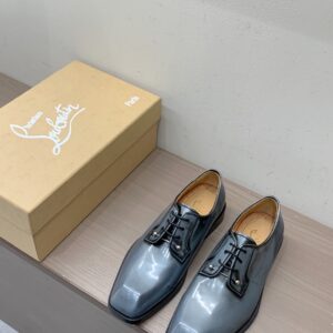 Classic men's leather oxford shoes