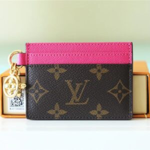 Zippy Vertical wallet with cross pattern