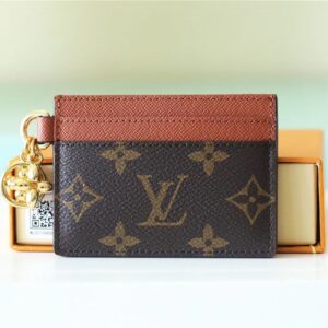 Zippy Vertical wallet caramel cross pattern