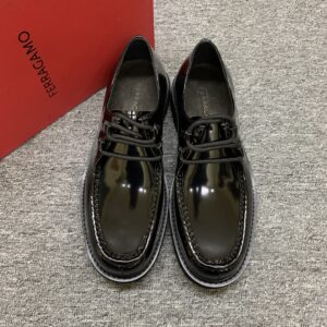 Ferragamo Thick Sole Formal Loafers