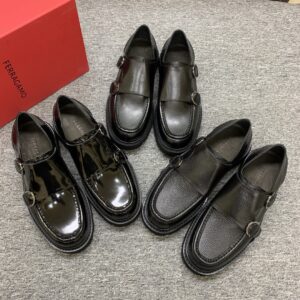 Ferragamo Thick Sole Formal Loafers