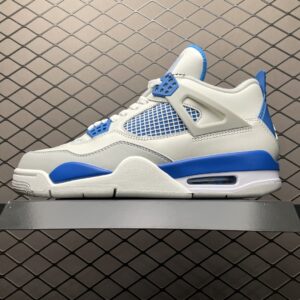 Air Jordan 4 Military Blue Basketball Shoe 308497-105