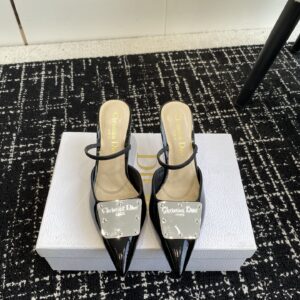 Dior La Parisienne Metal Heel Sandals