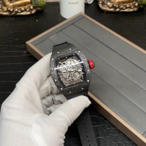 Richard Mille RM055 black carbon fiber wristwatch
