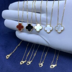 Qixi gift VCA classic necklace