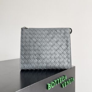 Bottega Veneta men's woven handbag briefcase