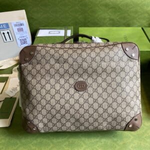 Gucci GG Supreme canvas business bag