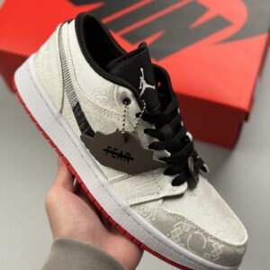 Air Jordan 1 Low PF white silk authentic shoe