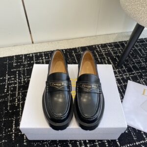 Dior New Flat Shape Penny Loafers
