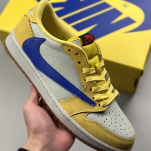 Travis Scott x Air Jordan 1 Low OG SP TS low-cut hooked shoe