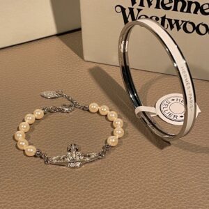 Silver Saturn bracelet silver H bracelet