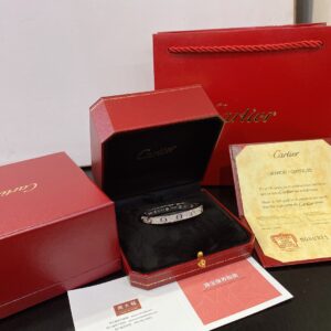 Real photo Cartier full stars diamond bracelet