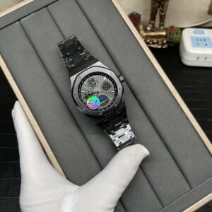 Audemars Piguet Royal Oak black ceramic wristwatch