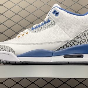 Air Jordan 3 White and Blue Basketball Shoe CT8532-148