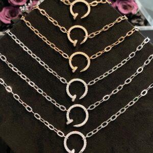 Kojia spike chain necklace
