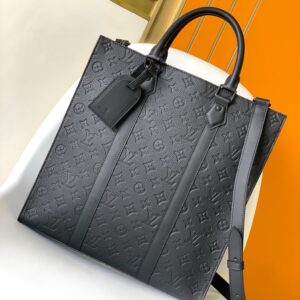 Louis Vuitton Sac Plat hand bag with Monogram