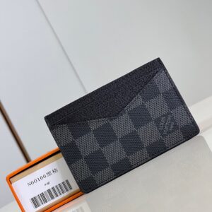 Neo Card Case Monogram Macassar Canvas