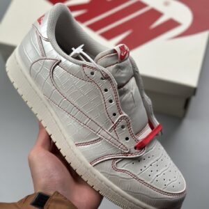 Travis Scott x Air Jordan 1 Low OG SP TS low-cut hooked shoe