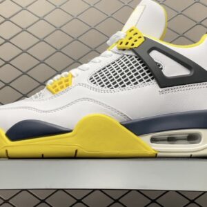 Air Jordan 4 White Orange Basketball Shoe AQ9129-101